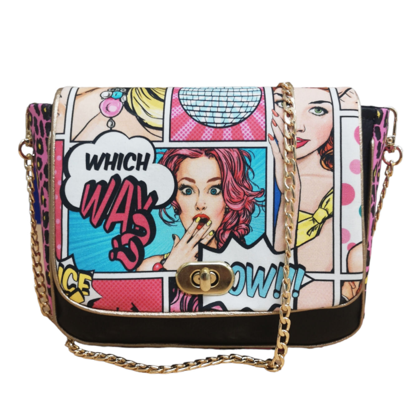 LEO COMICS Shoulder Bag