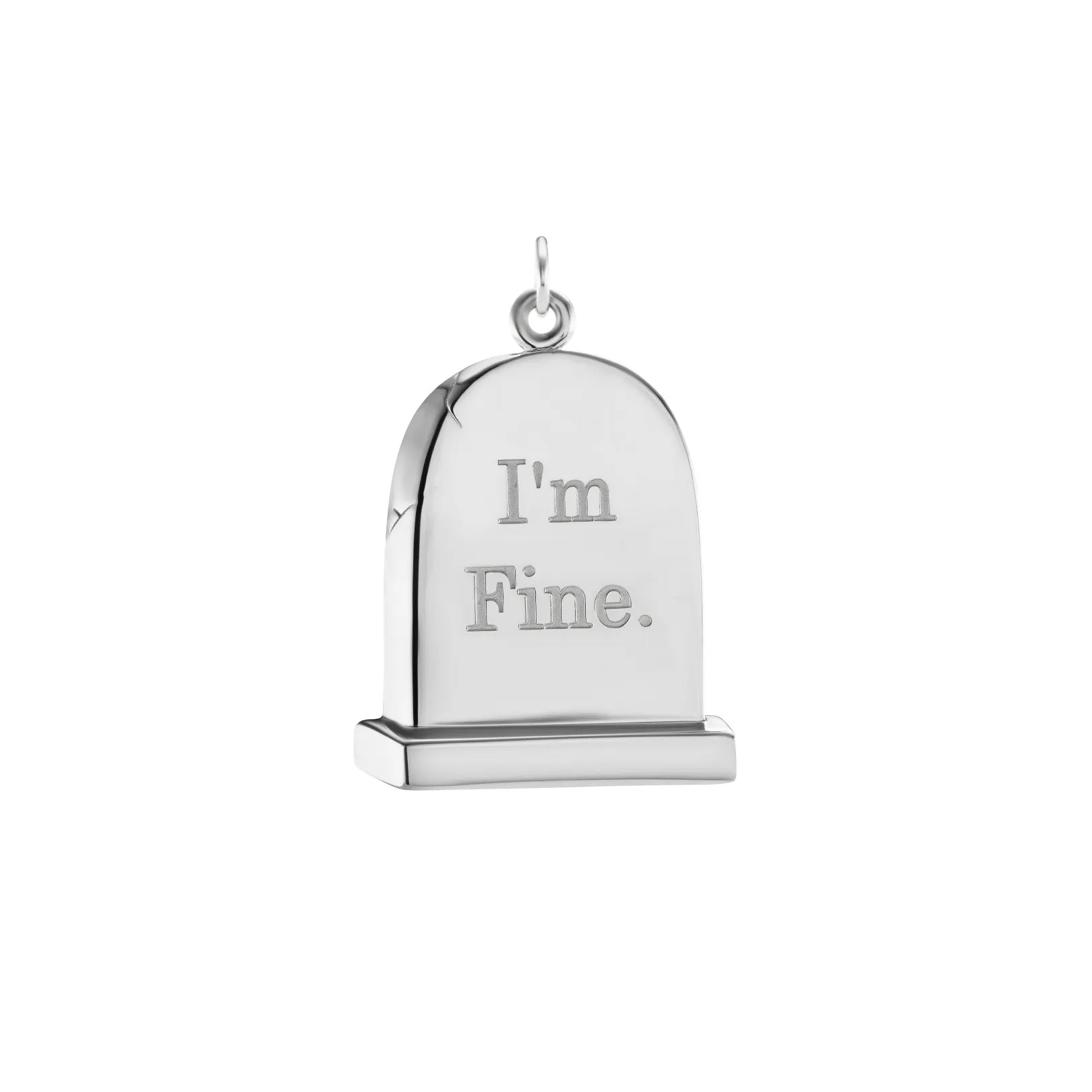Grande Gravestone Pendant