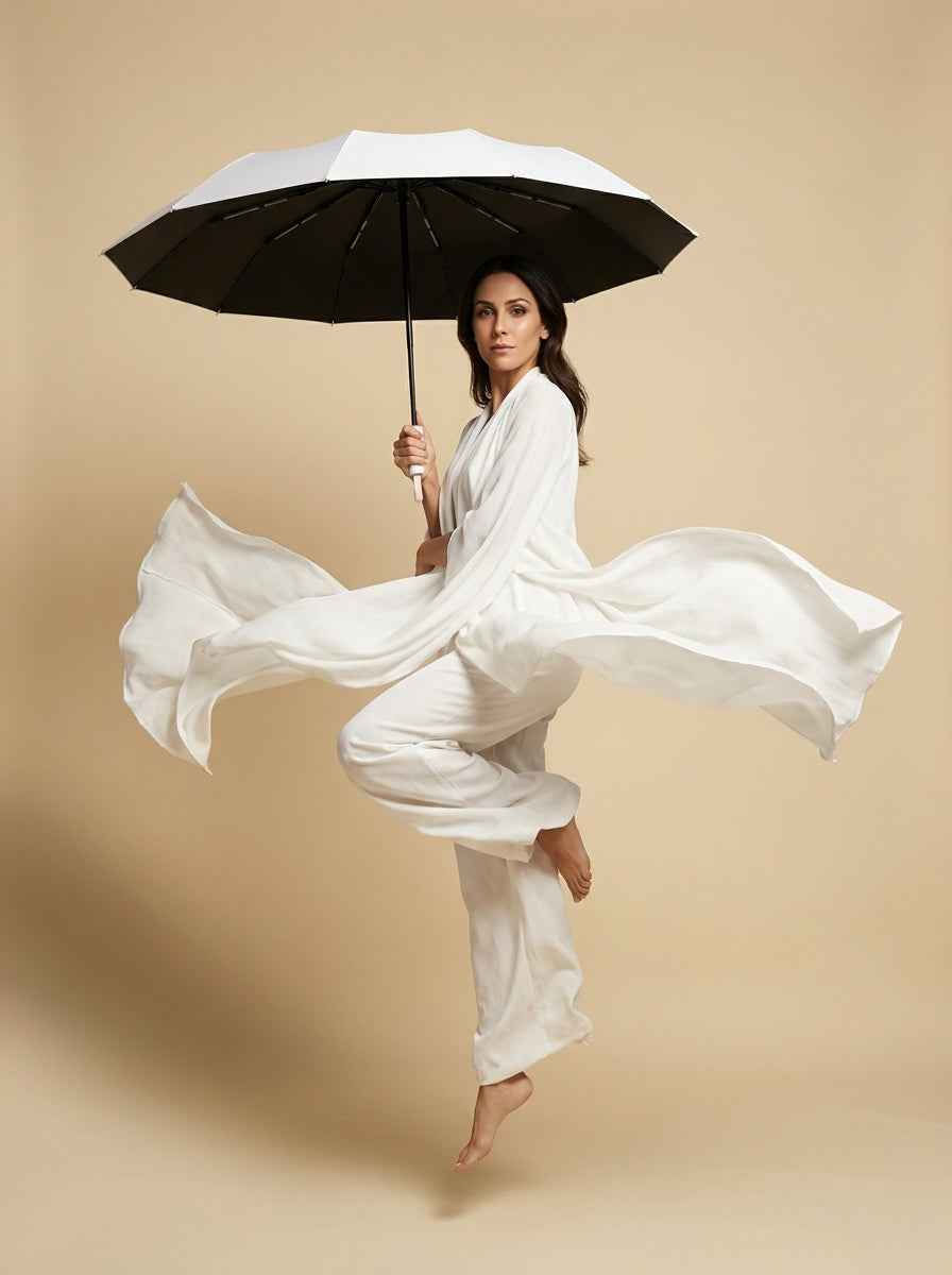 The Bastion Compact Upf 50 Automatic Windproof Travel Umbrella
