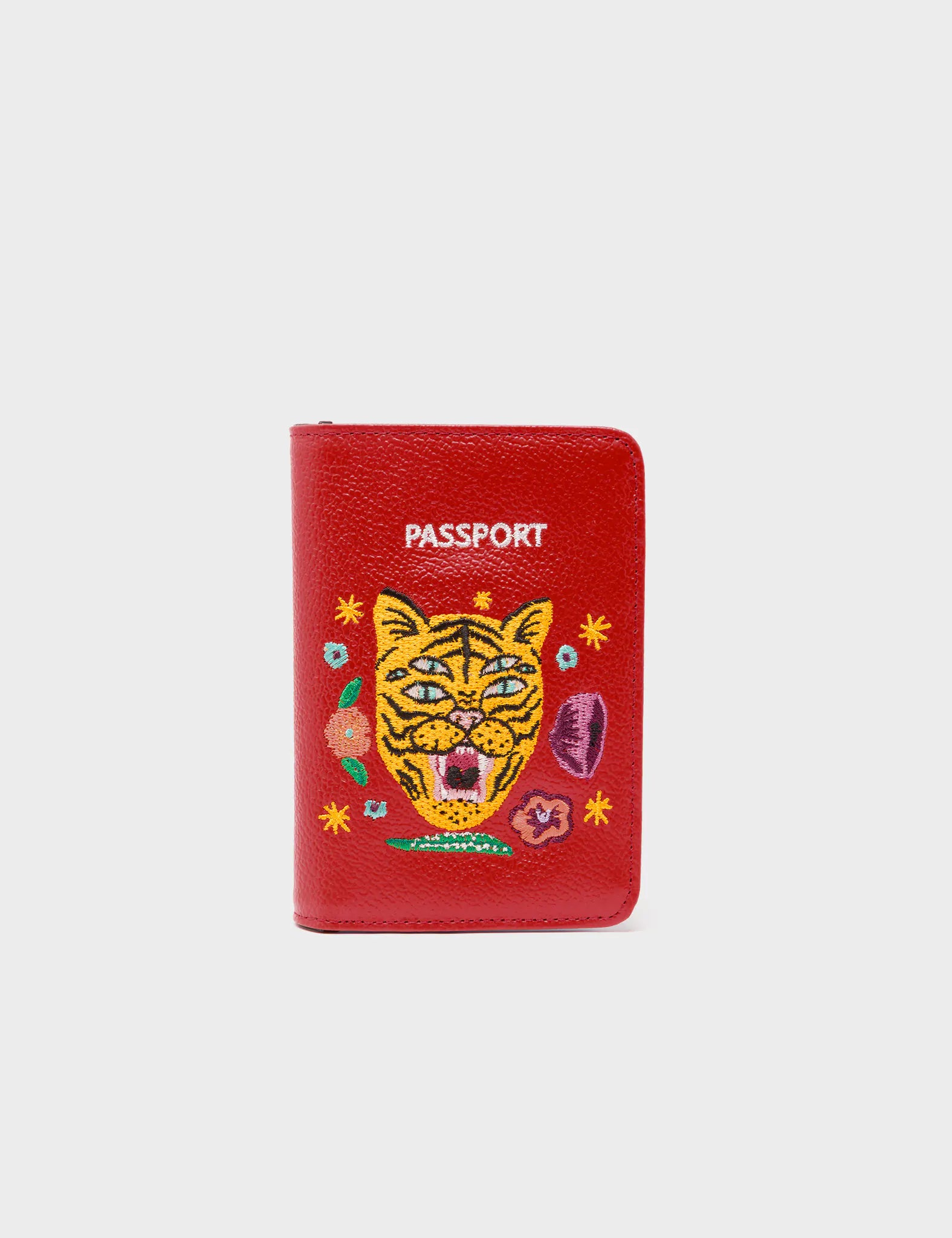 Frida Leather Passport Cover