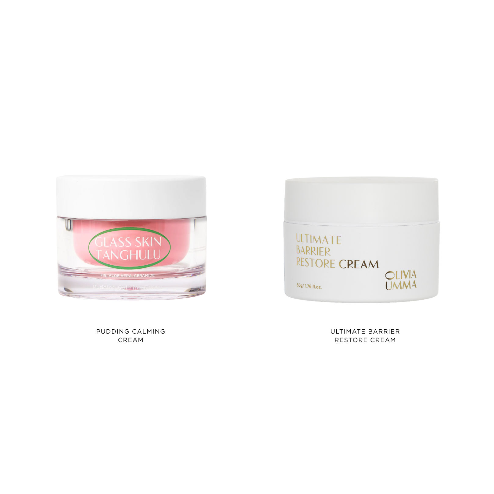 Pudding Calming Cream + Ultimate Barrier Restore Cream