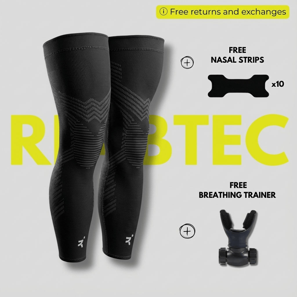 KniTec V2-Compression Sleeves for Knees & Legs