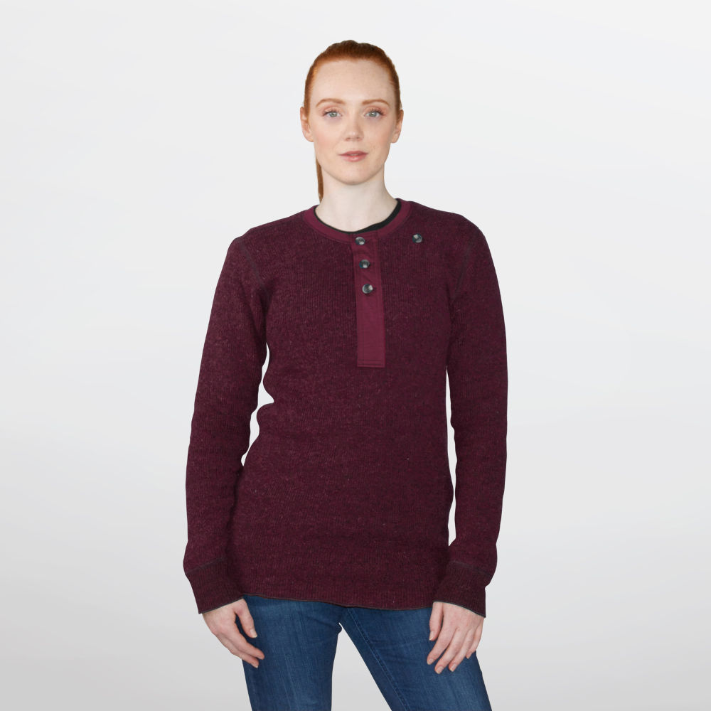 Wool Top Henley