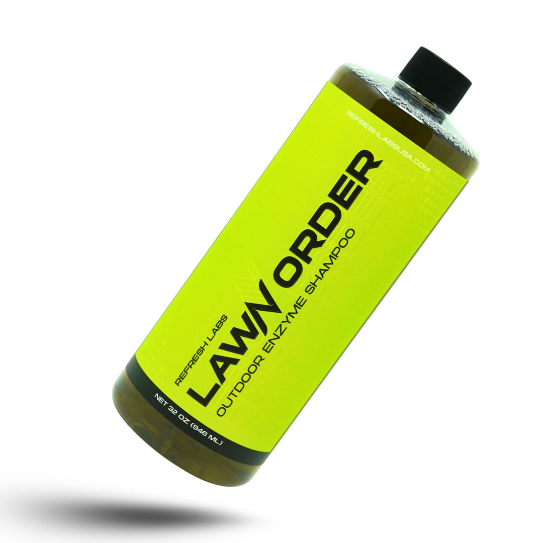 Lawn Order Enzyme Based Turf Grass Concrete Cleaner 32 Oz