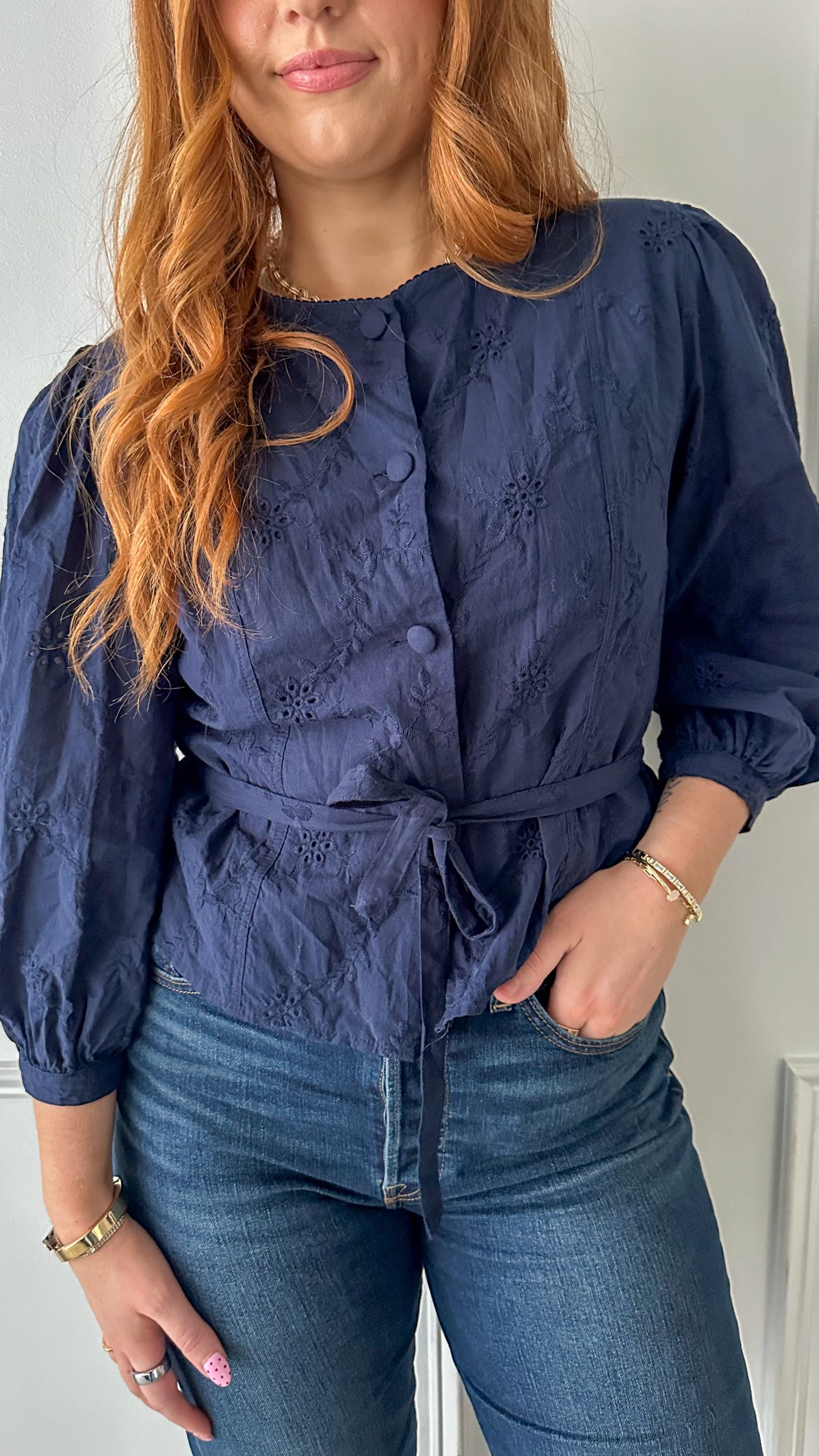 Nicole Belted Top