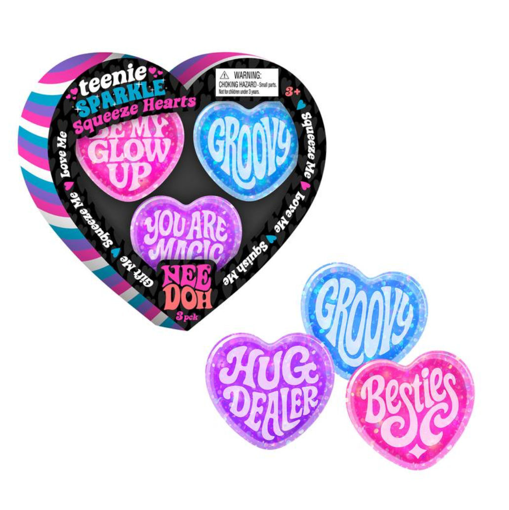 Sparkle Heart Squishies