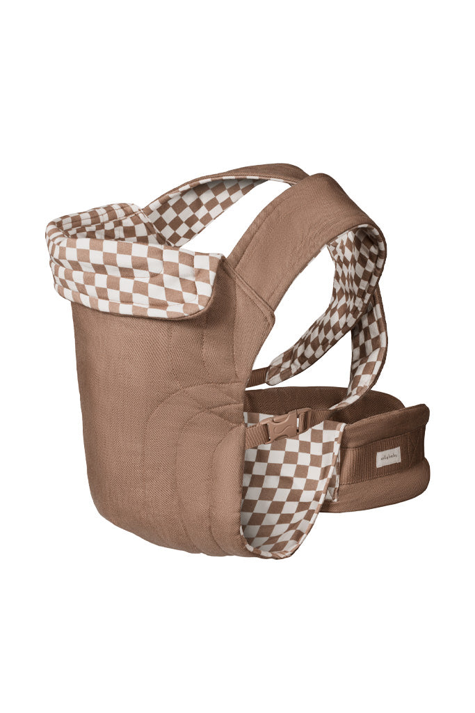 Almondine Chequer Soft Carrier