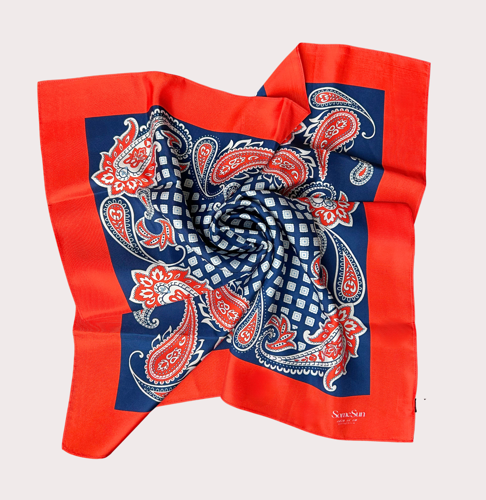 The Amalfi, 100% Silk UPF Scarf