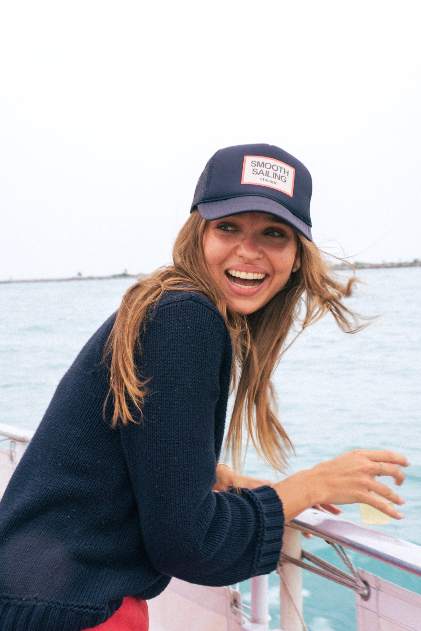 Smooth Sailing Chicago Trucker Hat