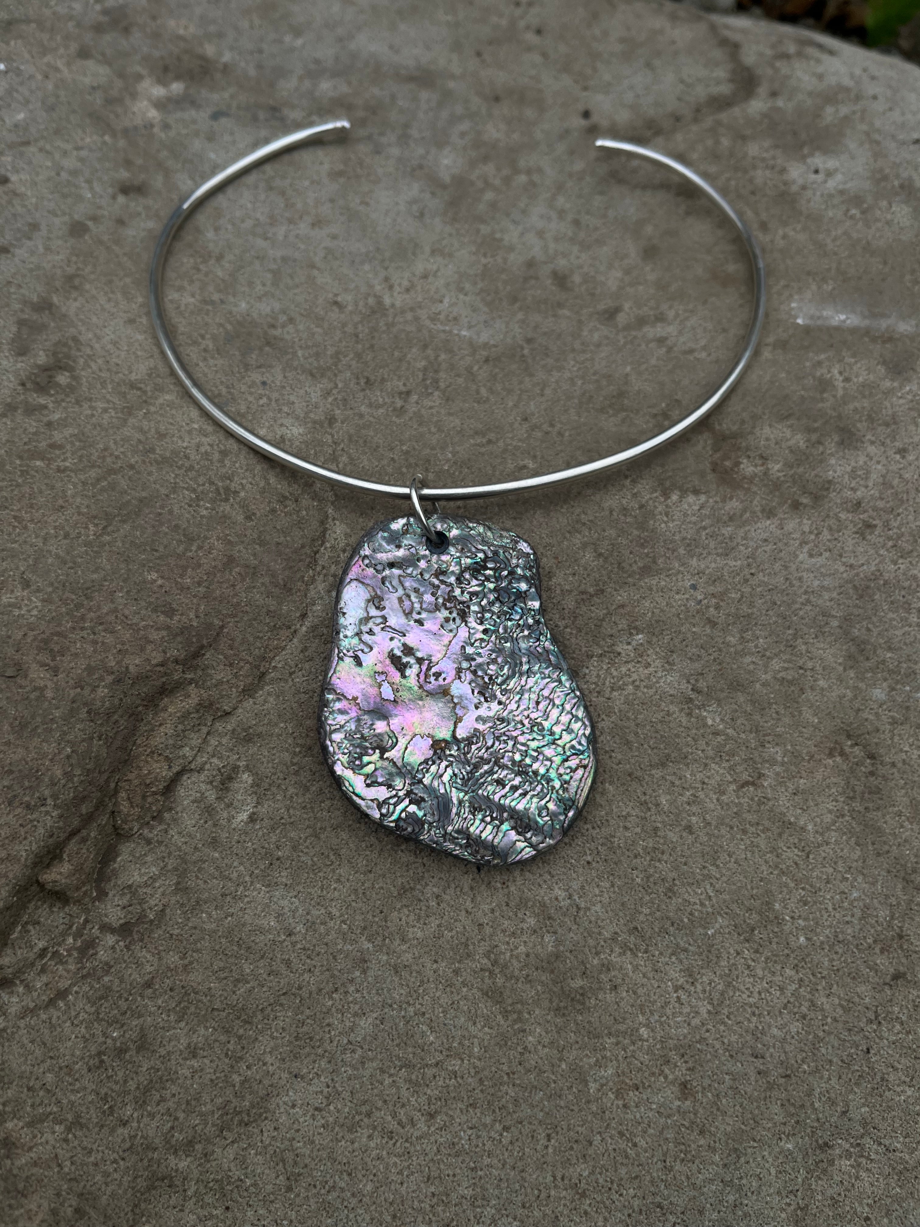 Abalone Collar Necklace