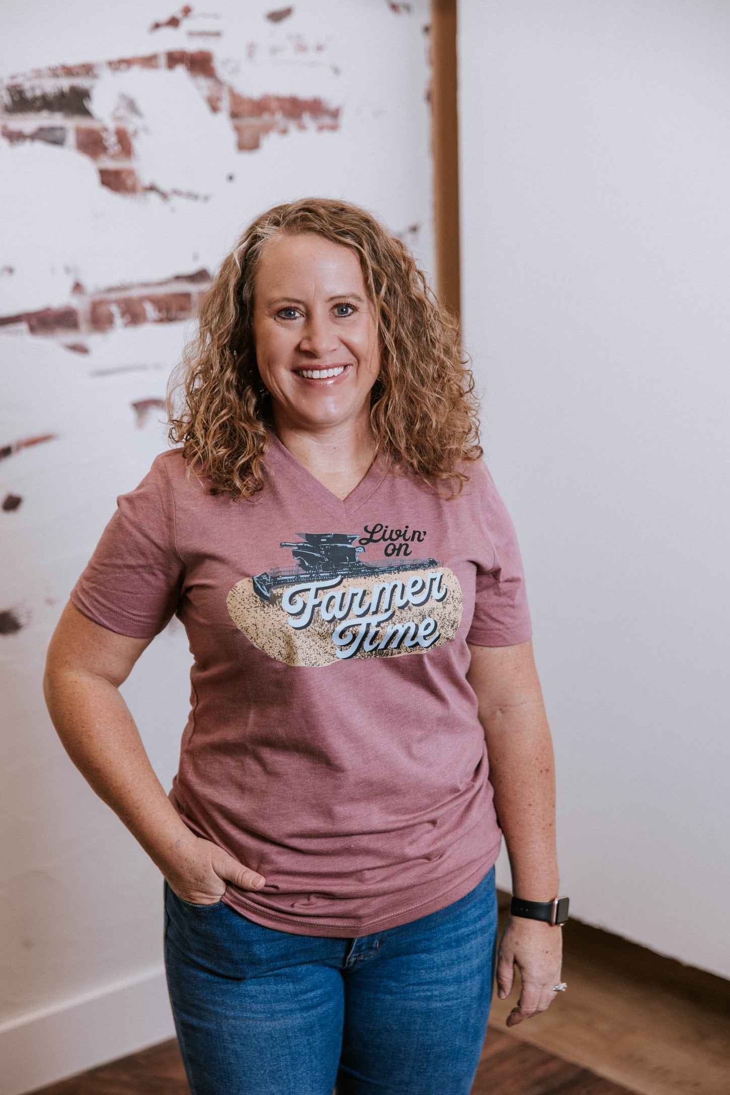 Livin' On Farmer Time Graphic Tee