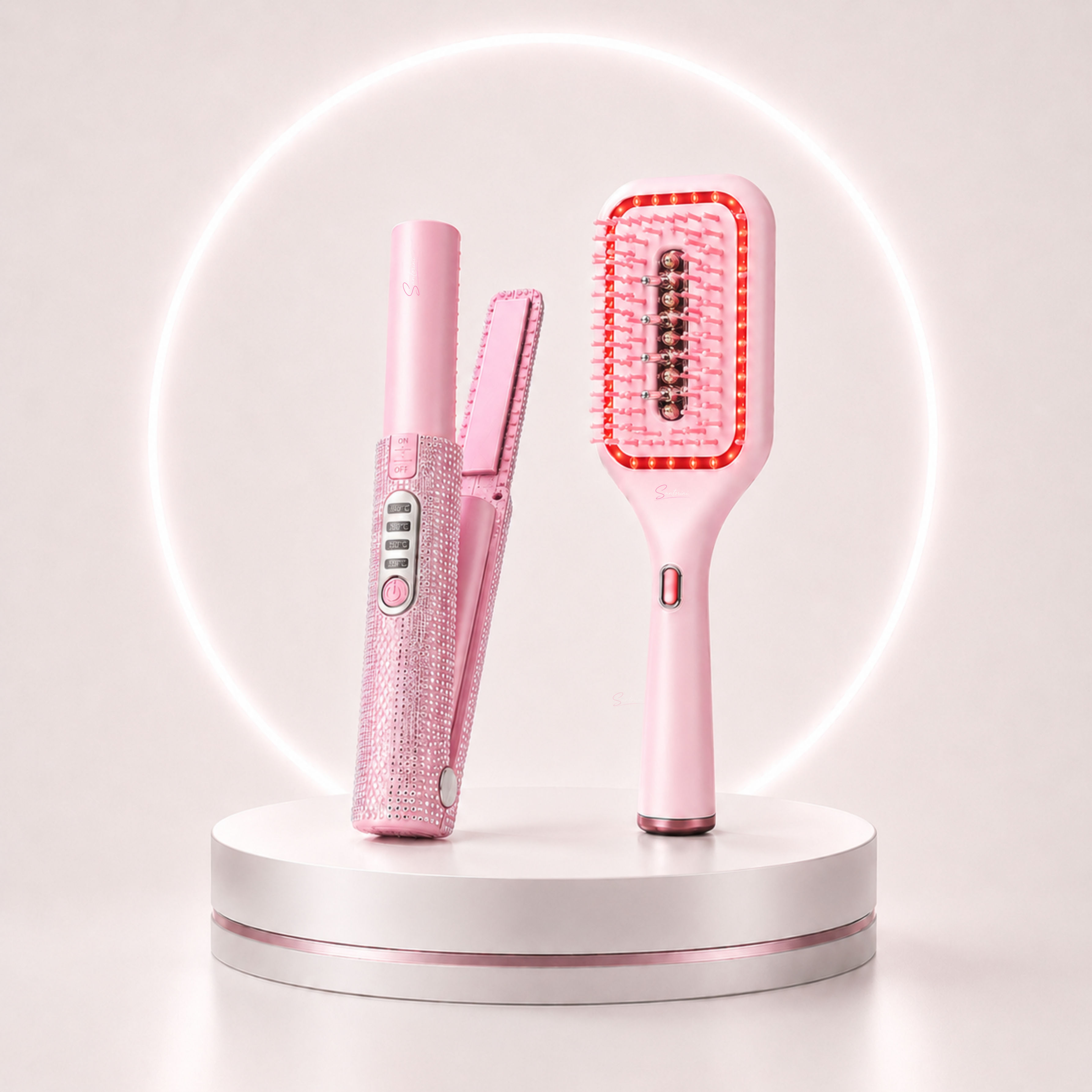 Glam & Go Portable Hair Serum Brush