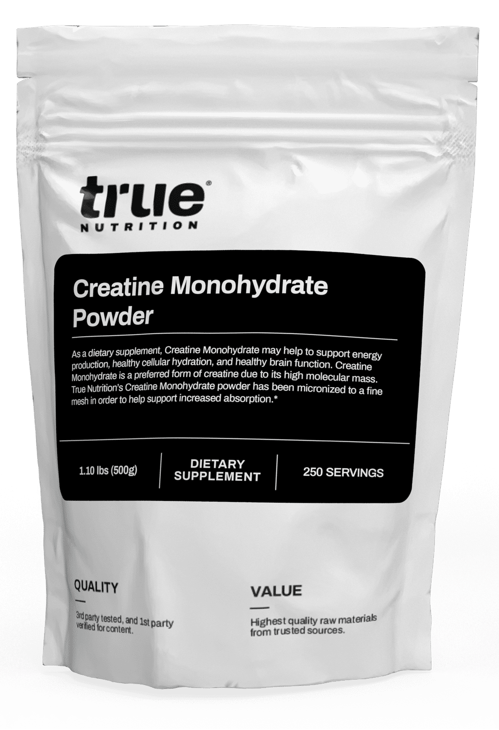 Creatine Monohydrate Powder Supplement
