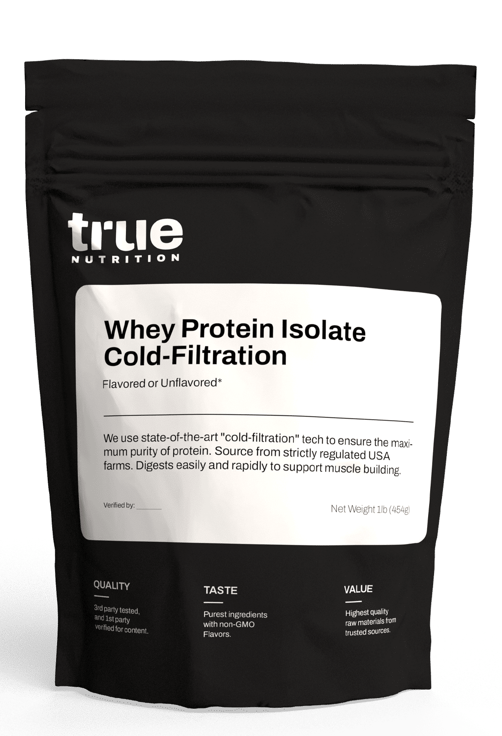 Whey Protein Isolate Cold-Filtration 1 lb