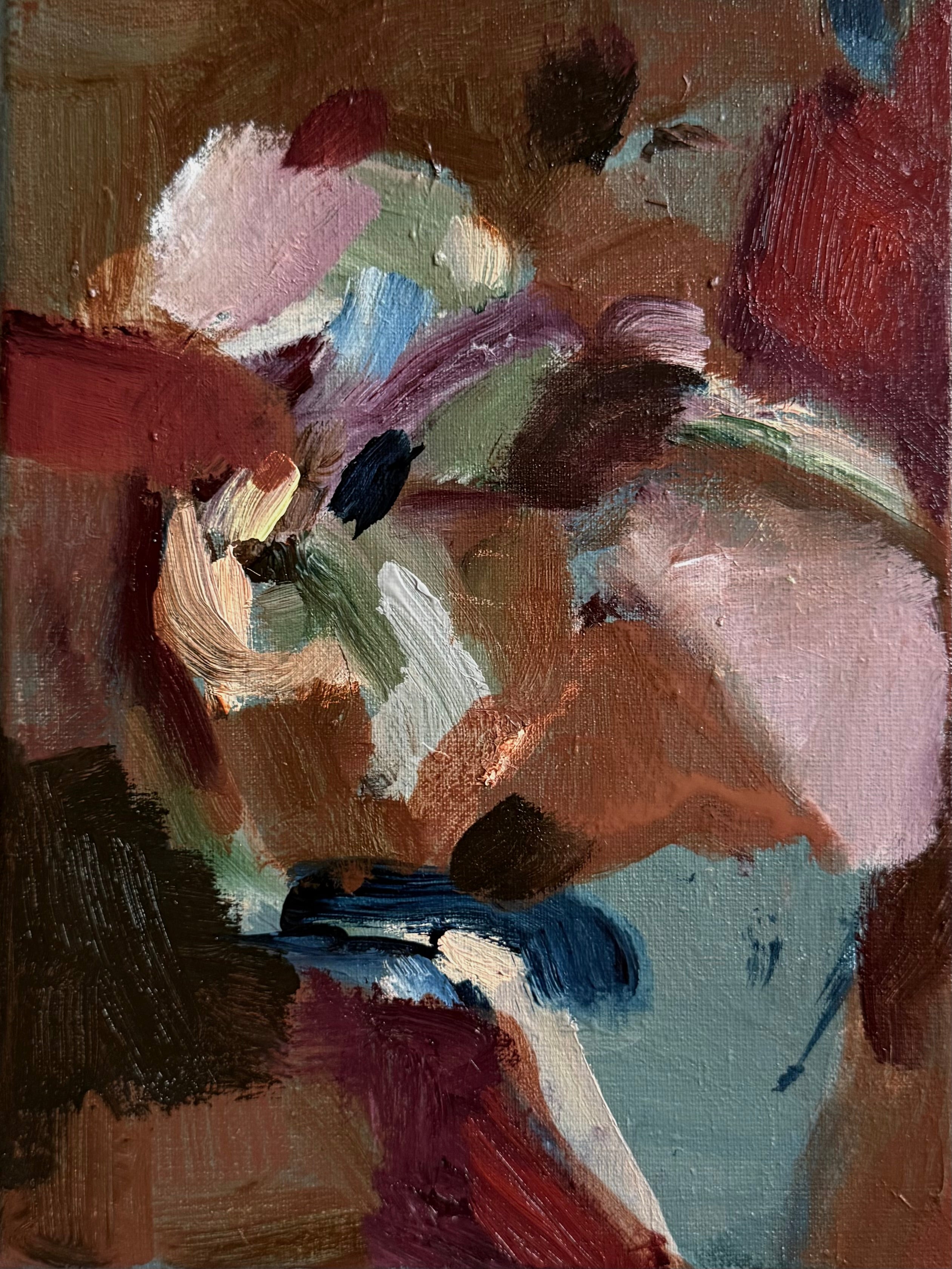 Untitled 24 X 18 Cm Acryl on Linen Canvas