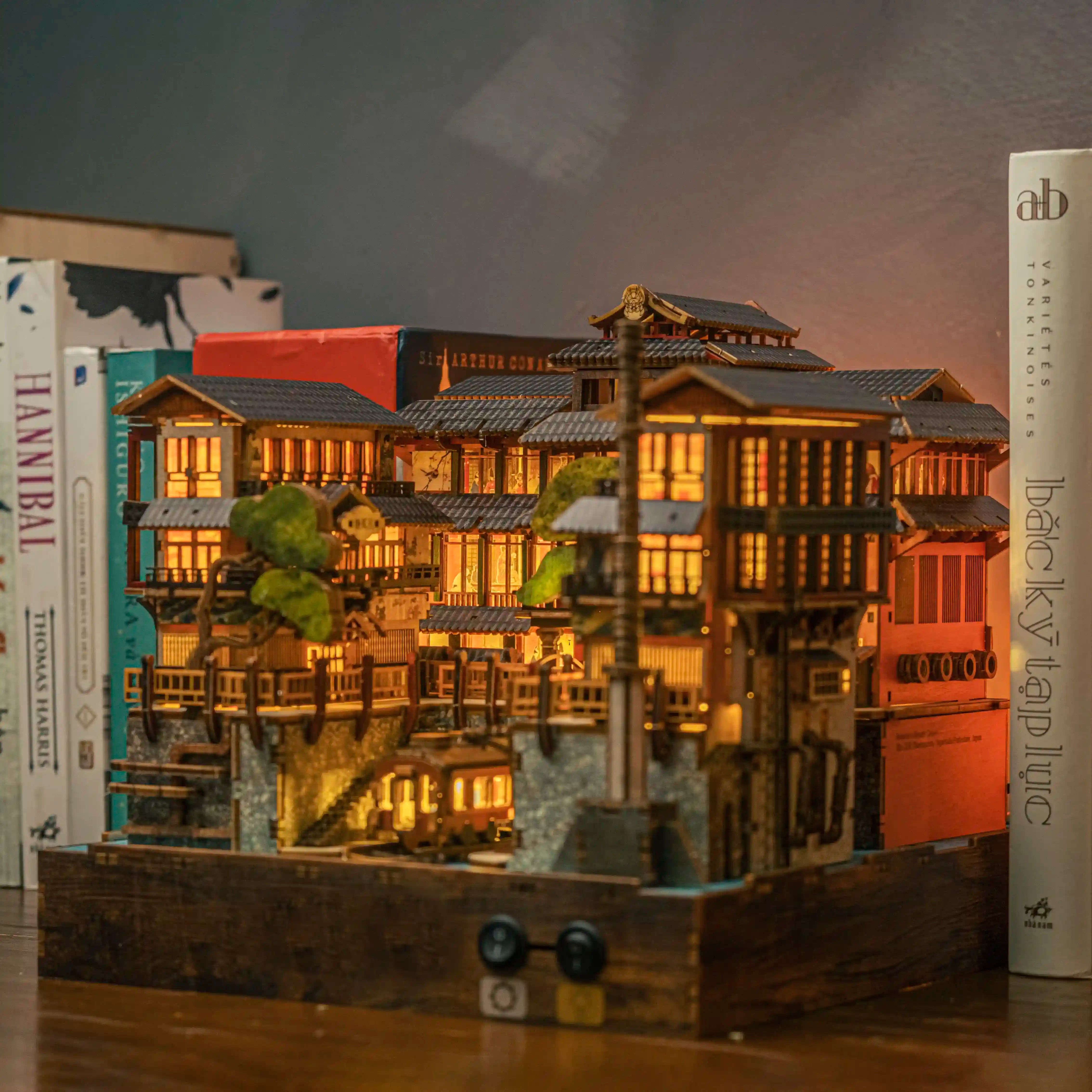 Book Nook Ginzan Onsen DIY Kit - BN005