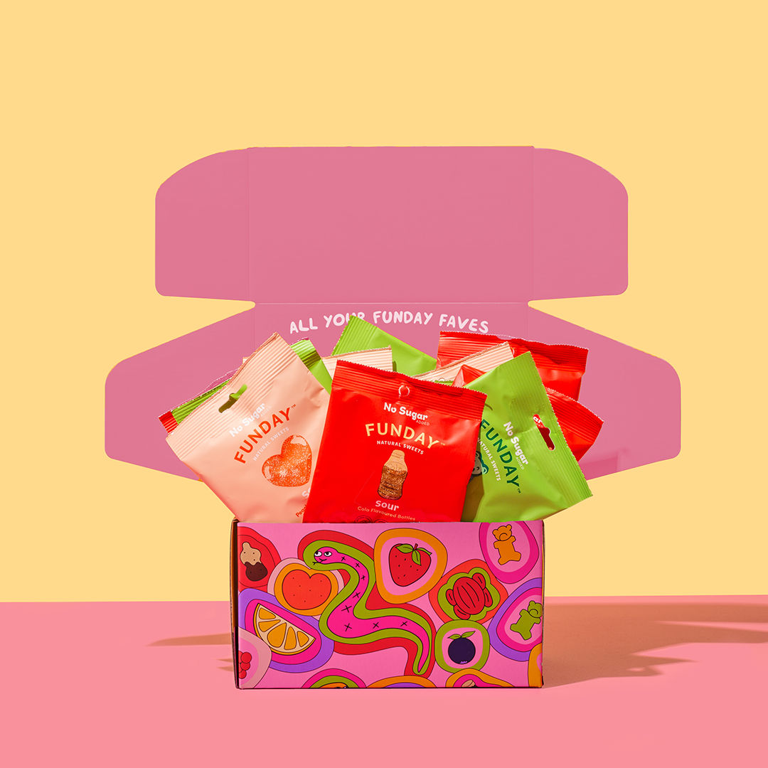 Sour Gummy Box 12 Bags 