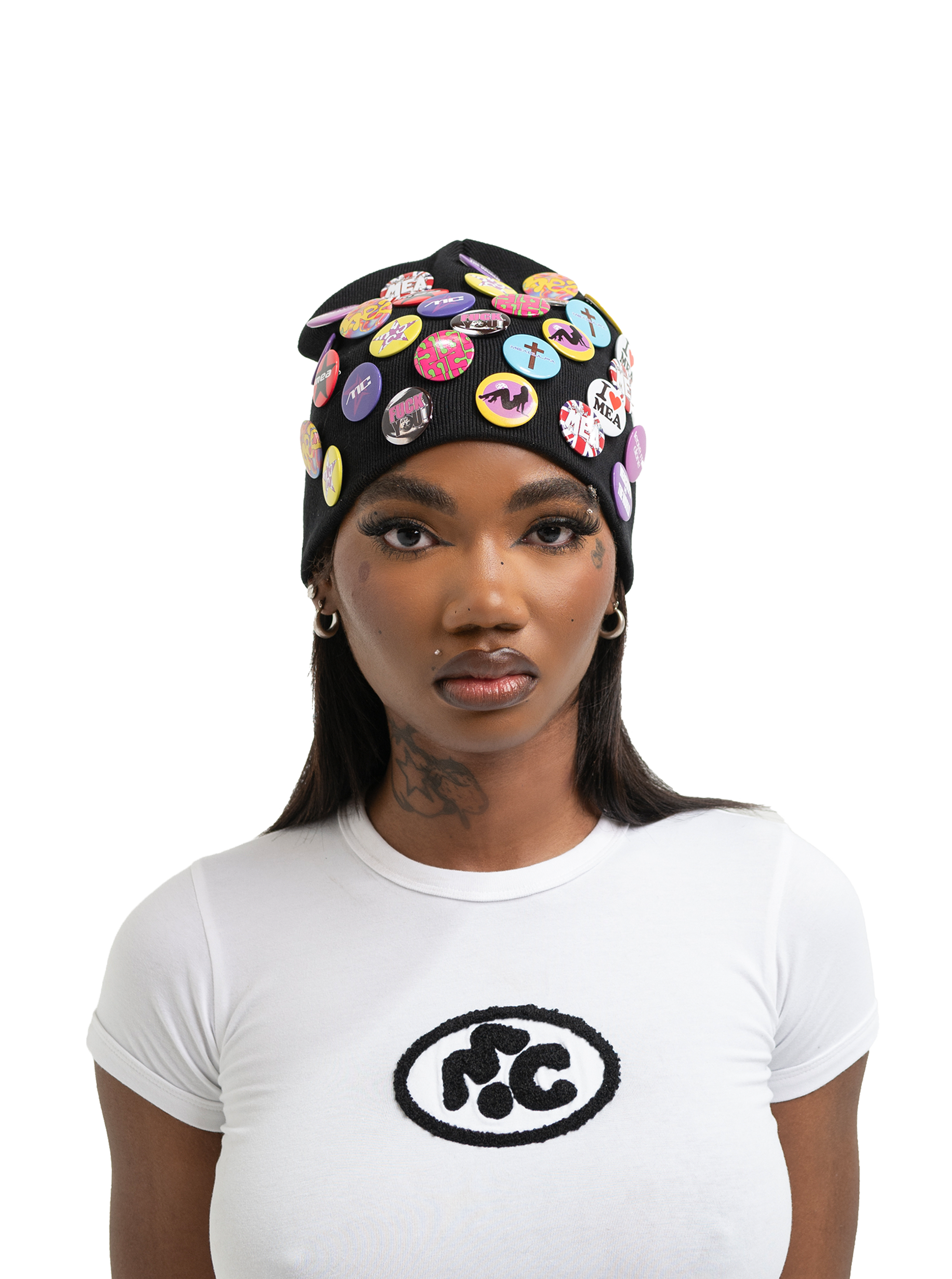 Pin Party Beanie