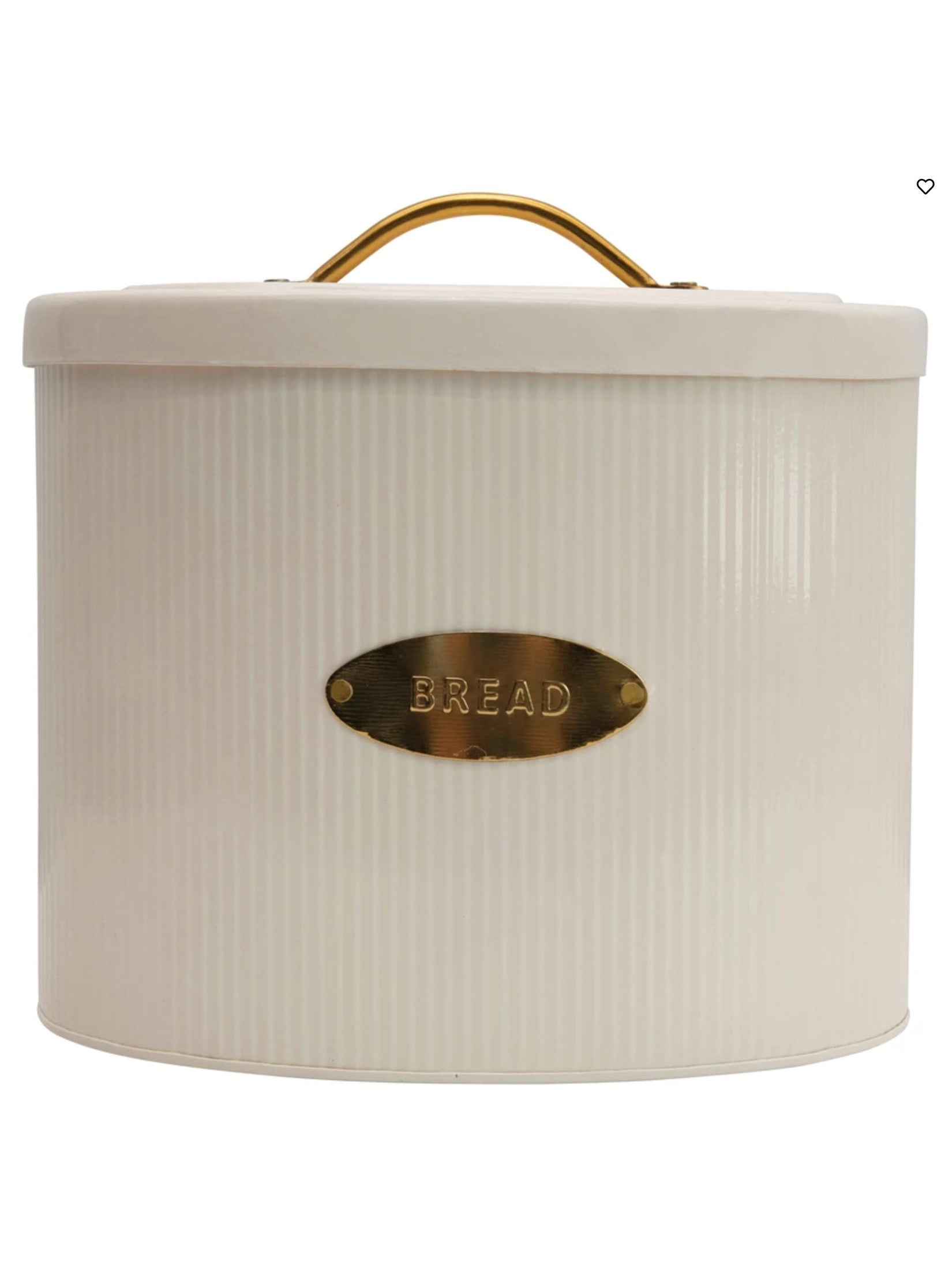 Metal Storage Bread Box With Lid