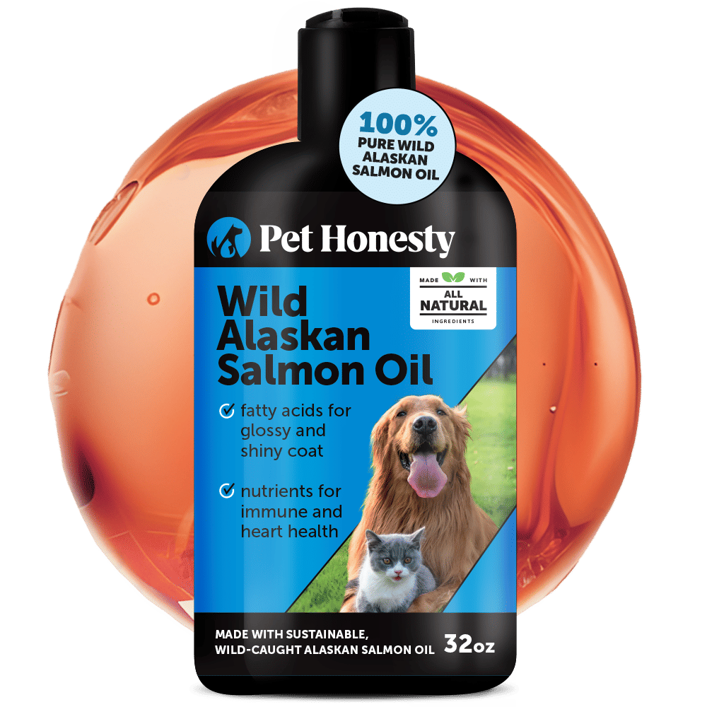 Wild Alaskan Salmon Oil For Dogs and Cats 