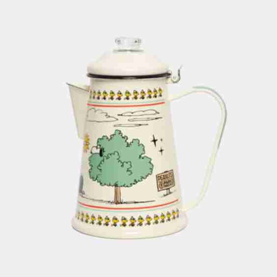Peanuts x Parks Project Enamel Percolator