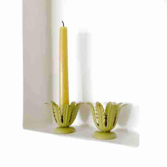 The Garden Cosmo Flower Candlestick Holder Set Of 2