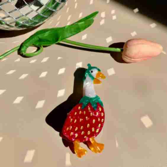 Not Picasso - Gooseberry Claw Hair Clip