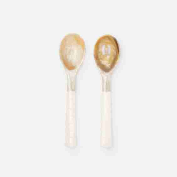 Natural Serving Spoon - Set of 2