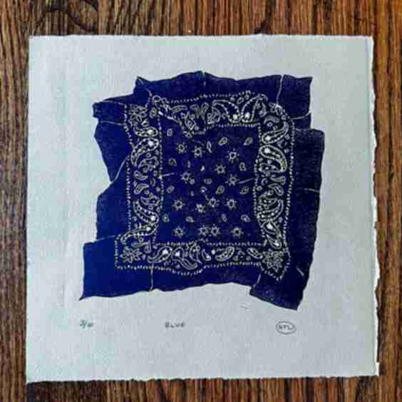 Blue Bandana