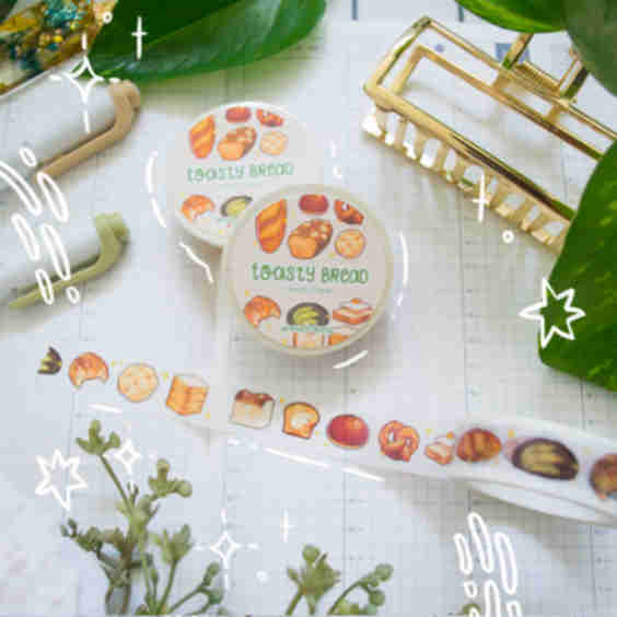 Toasty Bread Washi Tape