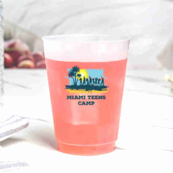 16 Oz Frosted Stadium Cups