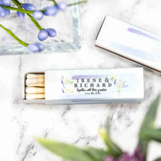 Custom Lipstick Book Matchbox