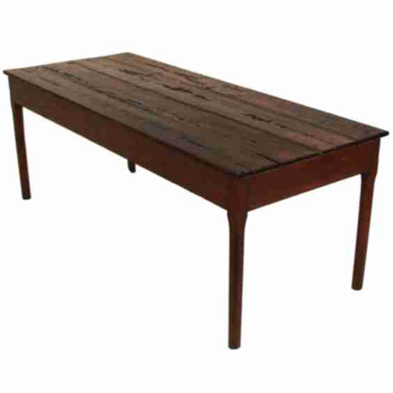 Rustic Roxinho Farm Table from Brazil