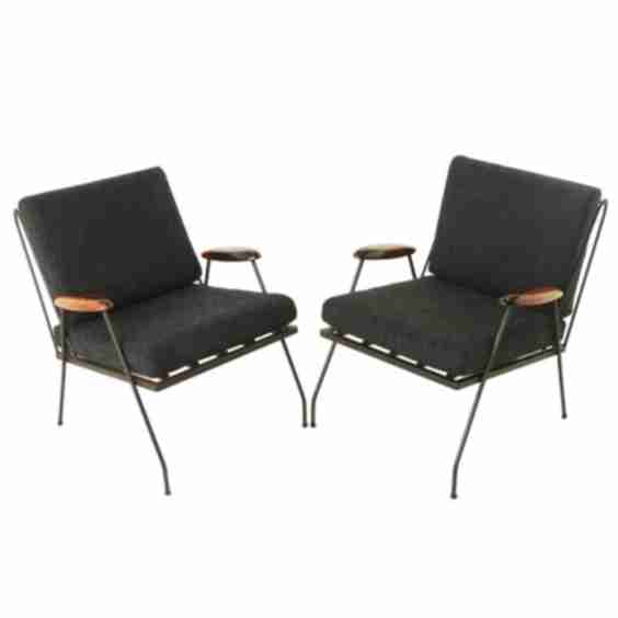 Brazilian Mid-Century Modern Martin Eisler Armchairs