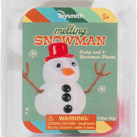 Melting Snowman Putty Slime Kit