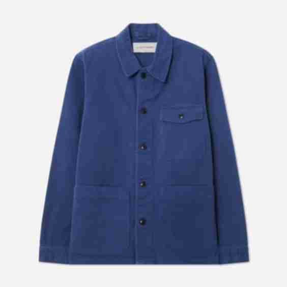 Patch Pocket Sturdy Twill Overshirt