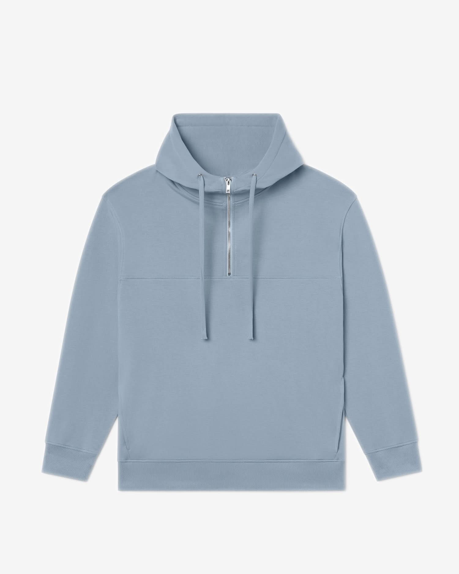 Organic Half-Zip Hoodie