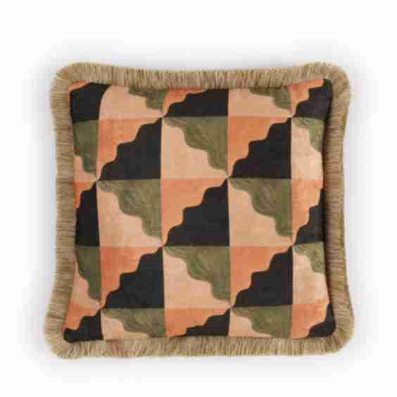 Omnes Fringe Cushion