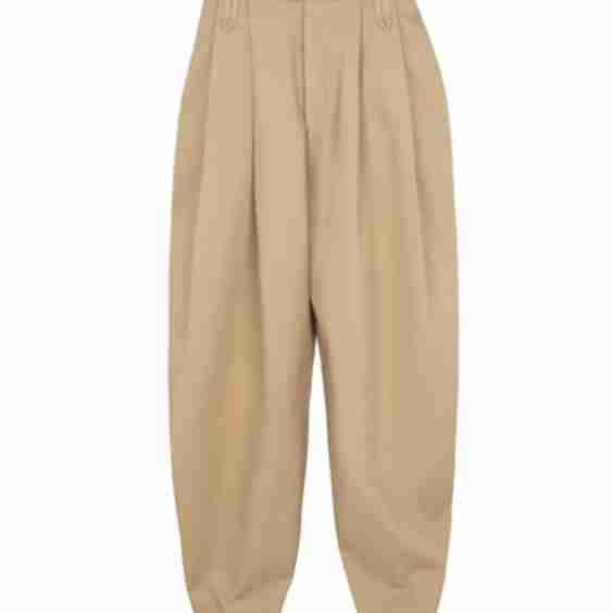 No.04 Camel Elegant Pants