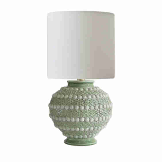Ortensia Maiolica Lamp