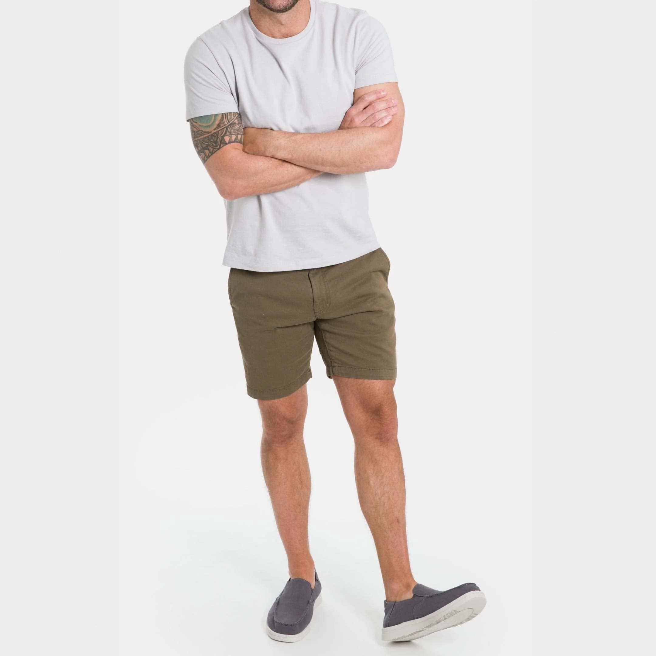 Lightweight Stretch Chino Short