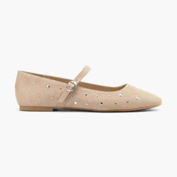 Strappy Ballerina Flats