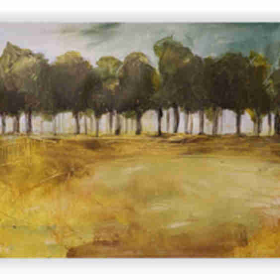 Treelined Art Print 