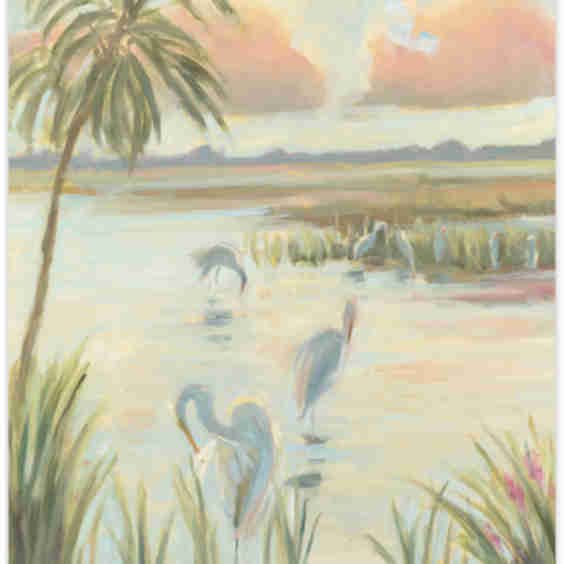 Marsh Triptych Left Print
