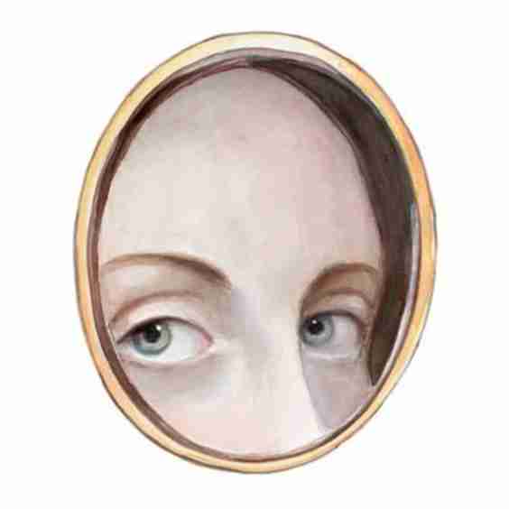 No. 18 Lover's Eye Watercolor Archival Print 