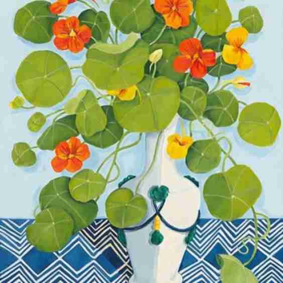 Nasturtiums on Arctic Art