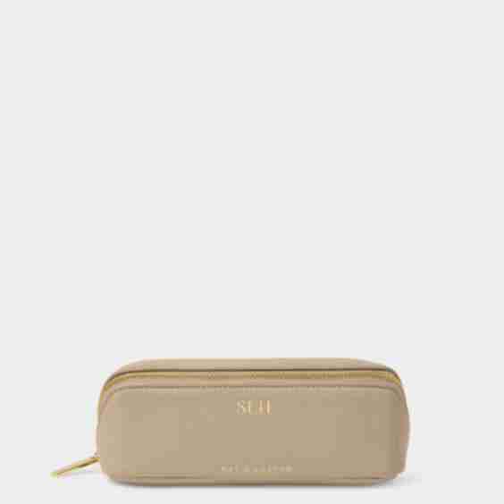 Personalised Small Faux Leather Make-Up Bag