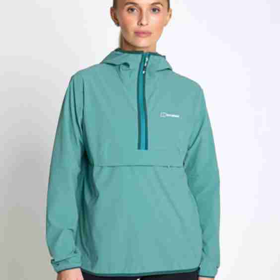 Wandermoor Hooded Half Zip Rain Jacket