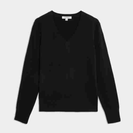 Pure Cashmere V-Neck Jumper