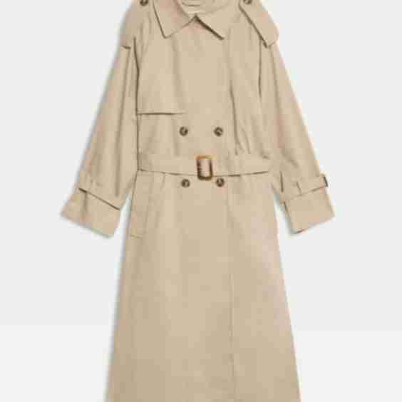 Cotton Rich Longline Trench Coat